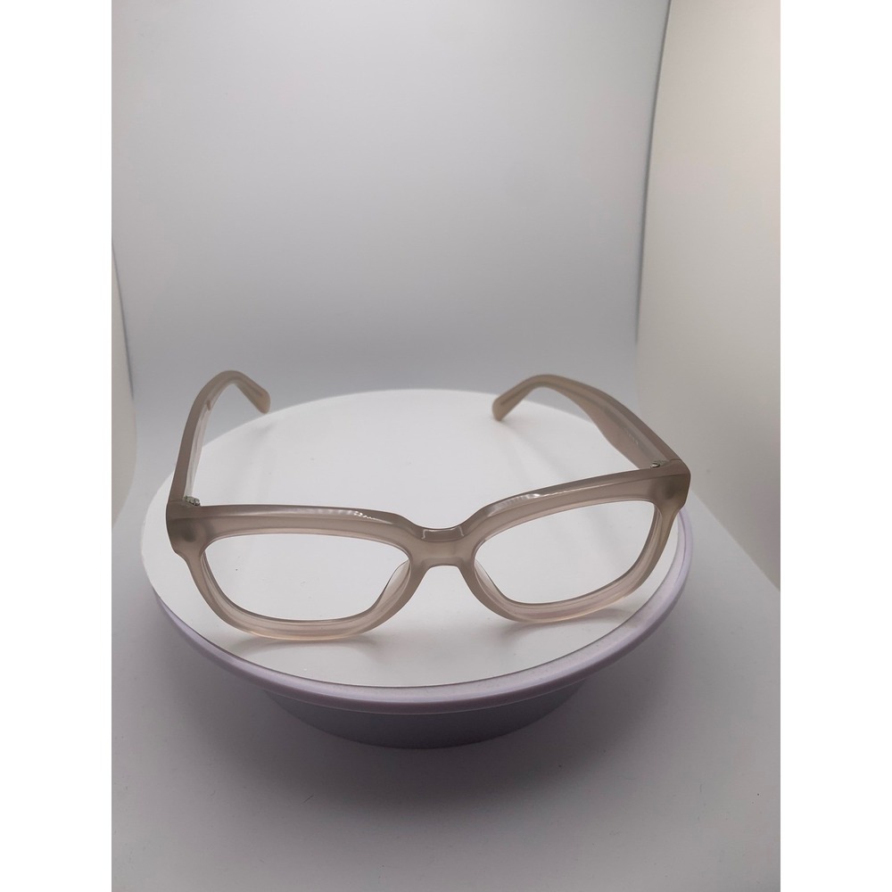 Celine Translucent Taupe Square Eyeglass Frames Italy 55-16-150 Frames Only